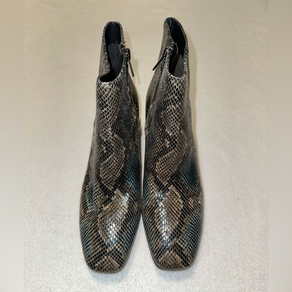 Circus Sam Edelman Snakeskin Leather Boots Sz 7.5 LIKE NEW EUC
